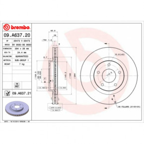   Brembo 09.A637.21