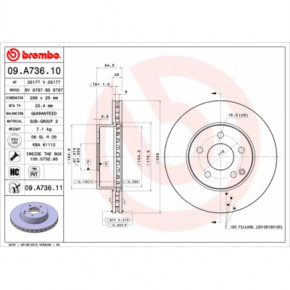   Brembo 09.A736.11