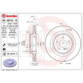   Brembo 09.A818.11