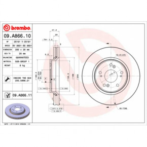   Brembo 09.A866.10