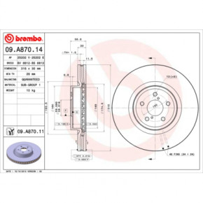   Brembo 09.A870.14