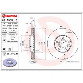   Brembo 09.A905.10