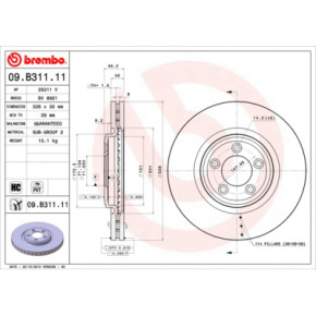   Brembo 09.B311.11