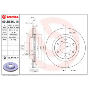   Brembo 09.B636.11