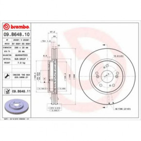   Brembo 09.B648.10 3