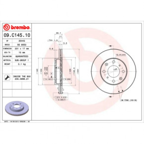   Brembo 09.C145.10