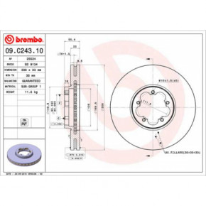   Brembo 09.C243.10