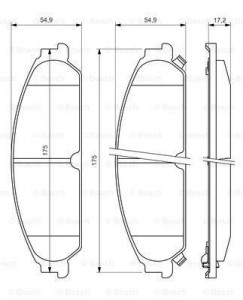   Bosch  CHRYSLER  (0 986 494 483)