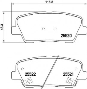     Textar 2552001