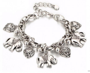   Pulseira Silver Elephant