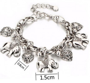   Pulseira Silver Elephant 3