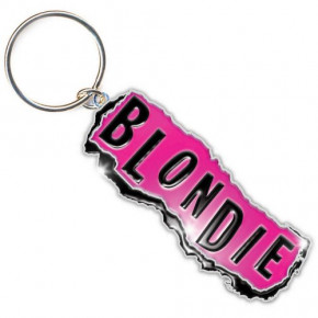  Blondie Standard Keychain: Punk Logo