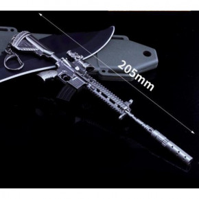    PUBG M416 Assault Rifle Weapon Keychain 9