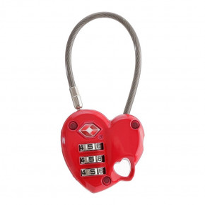 - Munkees 3606 TSA Combi Lock Heart (MUN-3606)