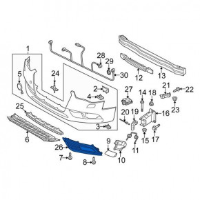    Avtm Audi A4 12-16 (B8)     ( S-LINE)  4 8K0807682