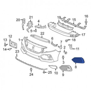    Avtm Honda Civic 10 16- hb   . / honda civic 71108TGGA00 3