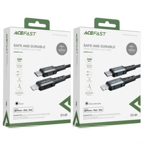  ACEFAST C1-01 USB Type-C lightning 3 A 1,2m Black (AFC1-01B) 4