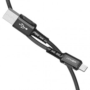  ACEFAST C1-02 USB Lightning 2.4 A 1,2m Black (AFC1-02G)