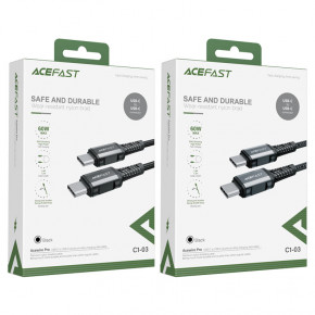  ACEFAST C1-03 Type-C Type-C 3 A 1,2 m Black (AFC1-03B) 5