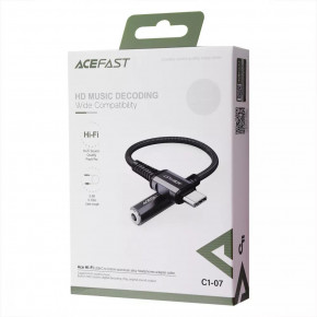  ACEFAST C1-07 Type-C 3,5 mm 0,18  Grey (AFC1-07G) 4