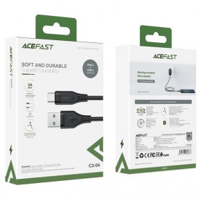  ACEFAST C3-04 USB Type-C 3 A 1,2m Black (AFC3-04B) 4