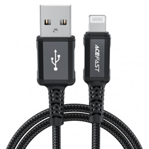  ACEFAST C4-02 USB Type A Lightning 2.4 A 1.8m Black (AFC4-02B)