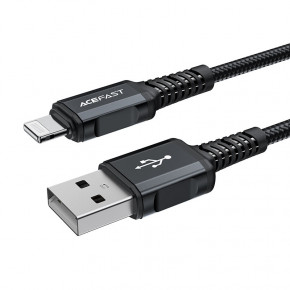  ACEFAST C4-02 USB Type A Lightning 2.4 A 1.8m Black (AFC4-02B) 3