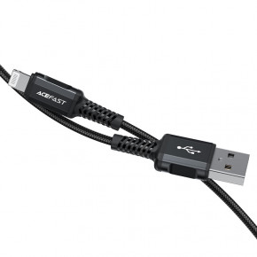  ACEFAST C4-02 USB Type A Lightning 2.4 A 1.8m Black (AFC4-02B) 4