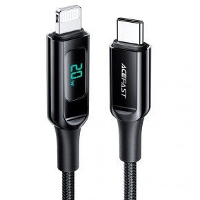  ACEFAST C6-01 USB Type-C Lightning 3 A 1,2 m Black (AFC6-01B)