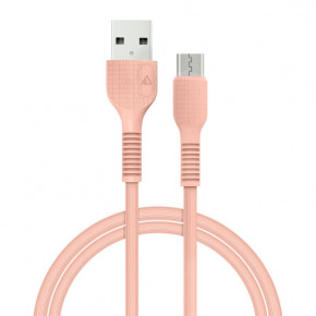  ACCLAB AL-CBCOLOR-M1PH USB-microUSB 1.2 Peach (1283126518164)