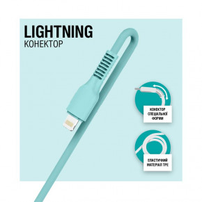  ACCLAB AL-CBCOLOR-L1MT USB-Lightning 1.2 Mint (1283126518195) 4