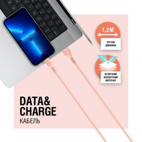  ACCLAB AL-CBCOLOR-T1PH USB-USB Type-C 1.2 Peach (1283126518263) 5