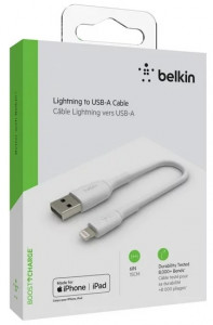   Belkin PVC USB - Lightning, 0.15  White (CAA001BT0MWH) 5