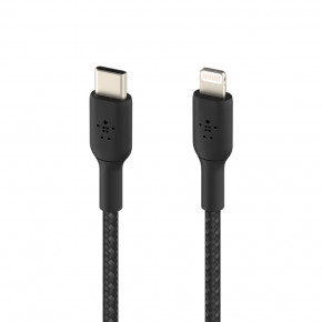   Belkin USB- - Lightning, BRAIDED 1  black (CAA004BT1MBK) 4