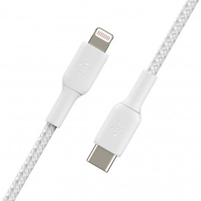  Belkin USB- - Lightning, BRAIDED, 1m, white (CAA004BT1MWH) 5