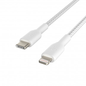  Belkin USB- - Lightning, BRAIDED, 1m, white (CAA004BT1MWH) 6