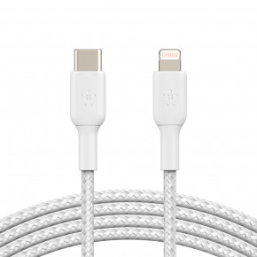   Belkin USB- - Lightning  2 , white (CAA004BT2MWH)