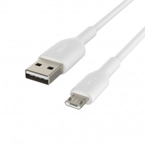  Belkin USB-A - MicroUSB, PVC, 1m, white (CAB005BT1MWH) 3