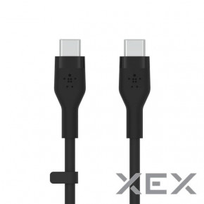  Belkin USB-C - USB-C SILICONE 2m Black (CAB009BT2MBK) 20