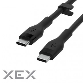  Belkin USB-C - USB-C SILICONE 2m Black (CAB009BT2MBK) 21