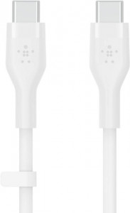  Belkin USB-C - USB-C SILICONE 2m White (CAB009BT2MWH) 3