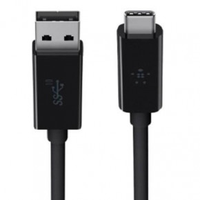   Belkin USB 3.1 - Type-C (10Gbps) 1  Black (F2CU029bt1M-BLK-OEM) 3