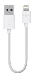  Belkin USB-A - Lightning, 0.15m, white (F8J023BT06INWHT)