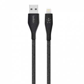  Belkin USB-Lightning DuraTek Plus 3m Black (F8J236BT10-BLK)