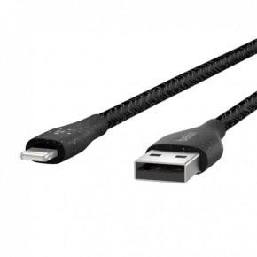  Belkin USB-Lightning DuraTek Plus 3m Black (F8J236BT10-BLK) 4