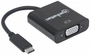  USB3.1 Type-C --> VGA (F), , Manhattan (151771) 4