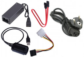  USB --> COMBO IDE-SATA  , RTL (B00312)