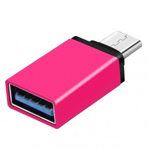  USB3.1 Type-C - USB 3.0 AF (OTG) Pink (S0903)