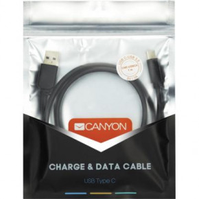  USB-Type-C Canyon 1.8m Black (CNE-USBC2B) 3