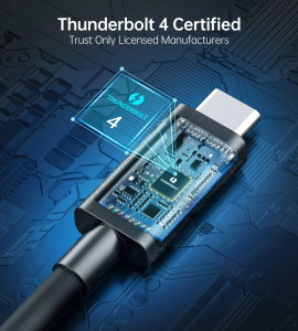 Choetech ThunderboltUSB Type C - USB Type C 100 W 0.8   (A3010) 3